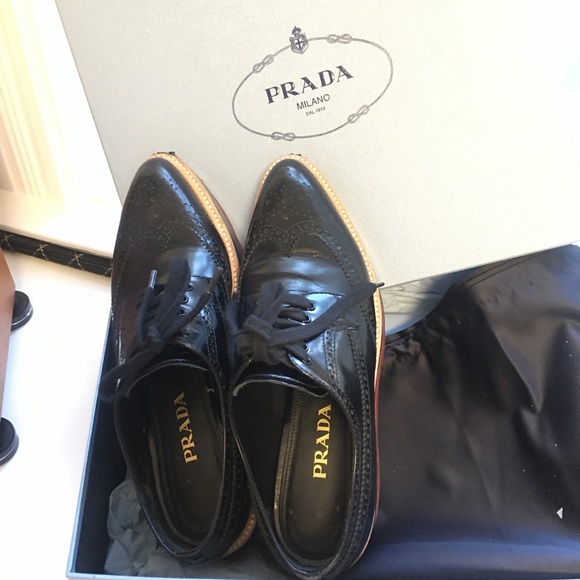 Prada shoes size 8 - Picture 6 of 8